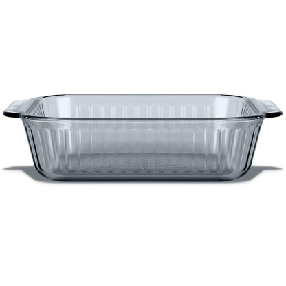 Pyrex Pyrex® Sculpted Tinted Colors 8" Square Baking Dish, Smoke