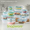 Pyrex Snapware® Total Solution® Pyrex® Glass 8-cup Rectangle Food Storage with Plastic Lid