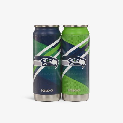 Igloo Seattle Seahawks Home & Away 16 Oz Can 2-Pack